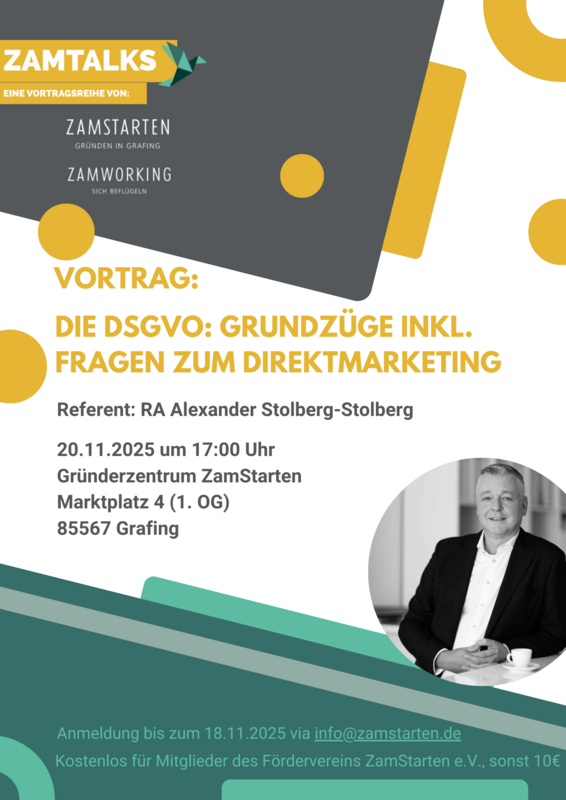 ZamTalks DSGVO
