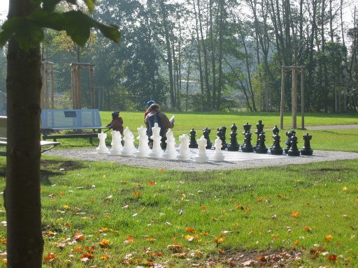 Schach im Grafinger Stadtpark
